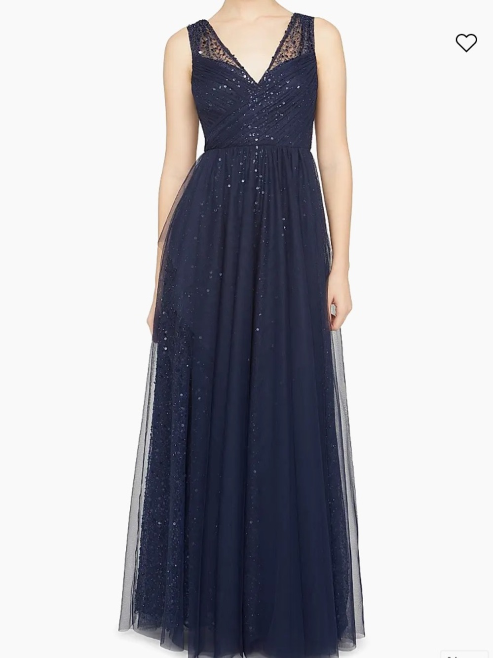 NWT Theia Kiana beaded gown